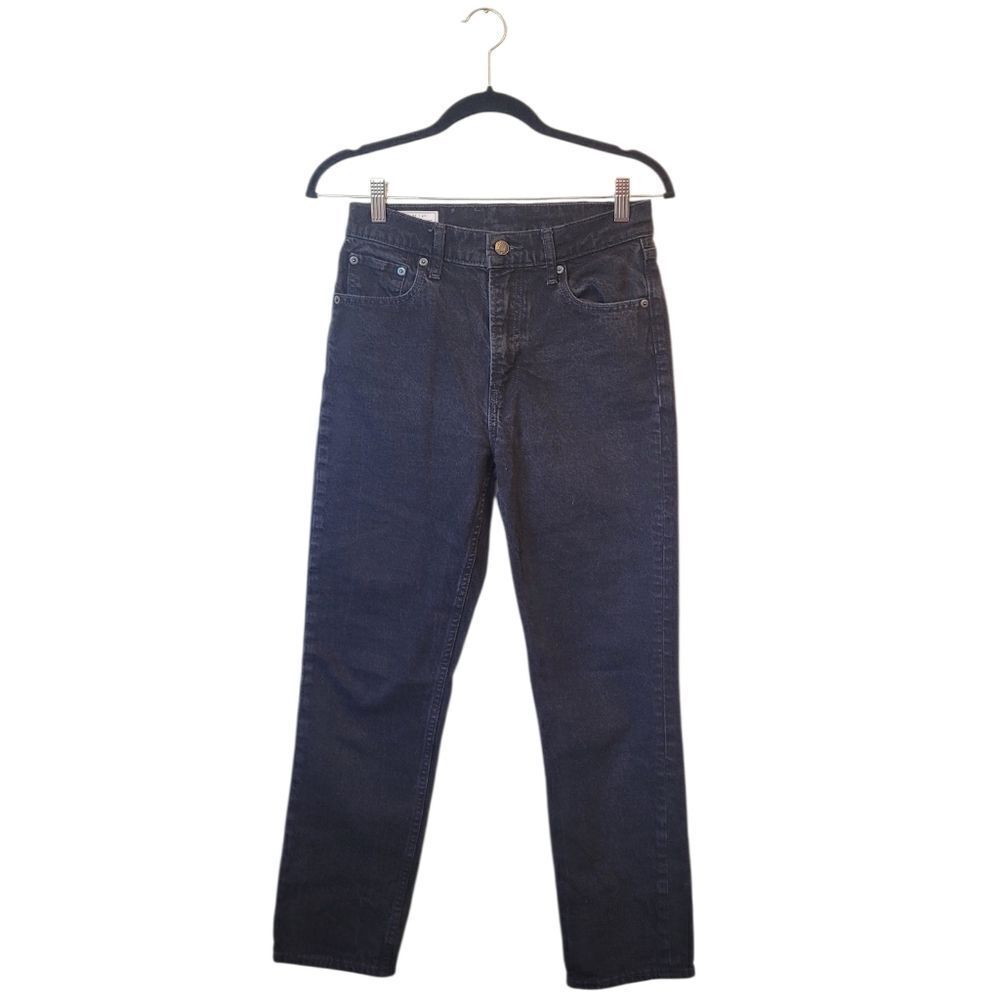 Gap Black Wash Denim Cheeky Straight High Rise Jeans Women's Size 27/4